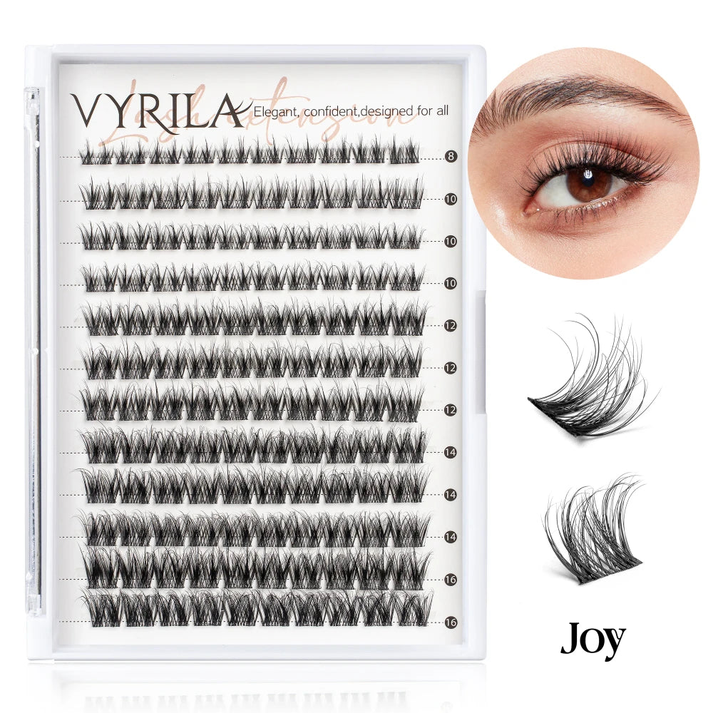 Wispy Cluster DIY Eyelash Extensions