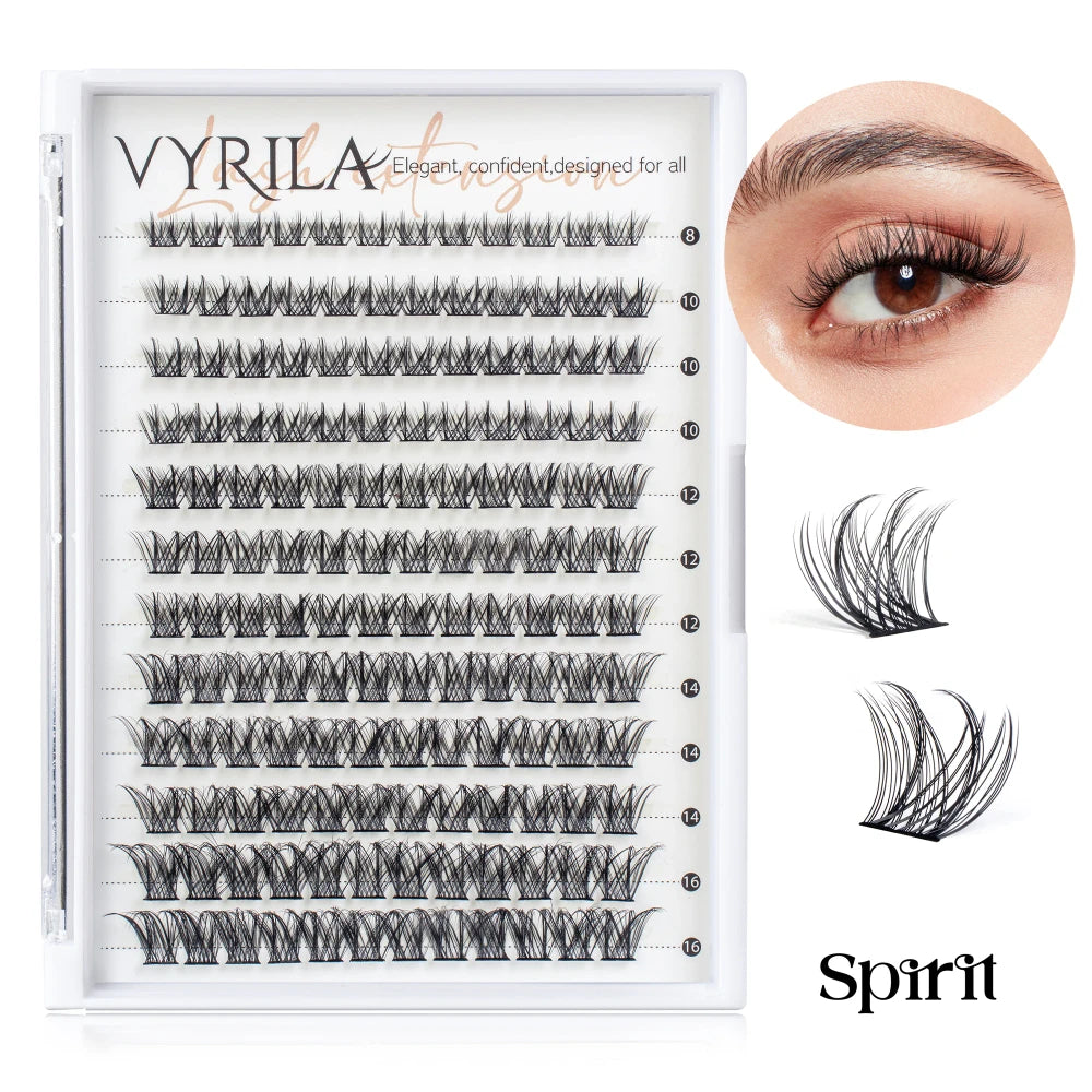 Wispy Cluster DIY Eyelash Extensions