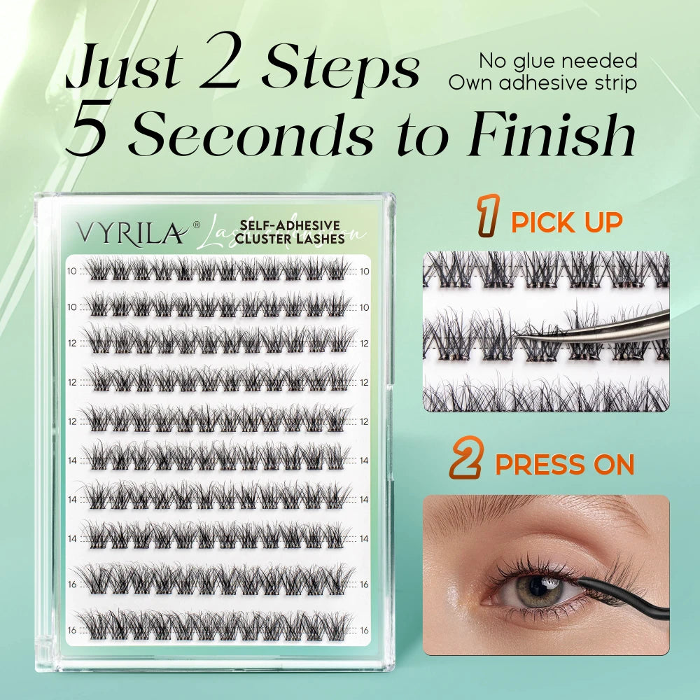 VYRILA Self Adhesive Cluster Eyelashes