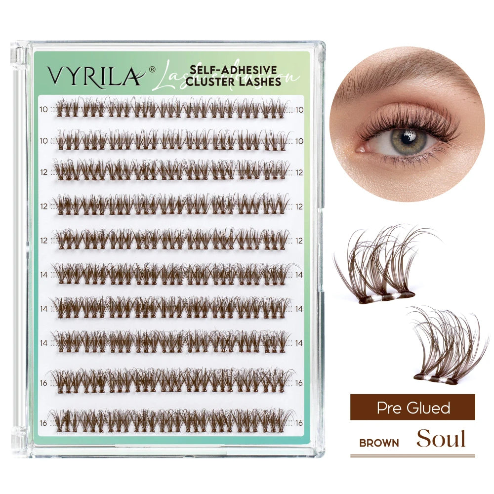 VYRILA Self Adhesive Cluster Eyelashes